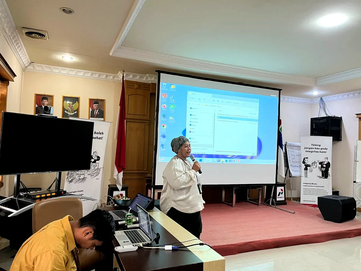 Technical presentation and room coordination