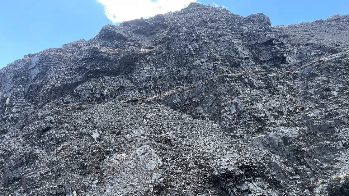 Coal outcrop — Seam A1