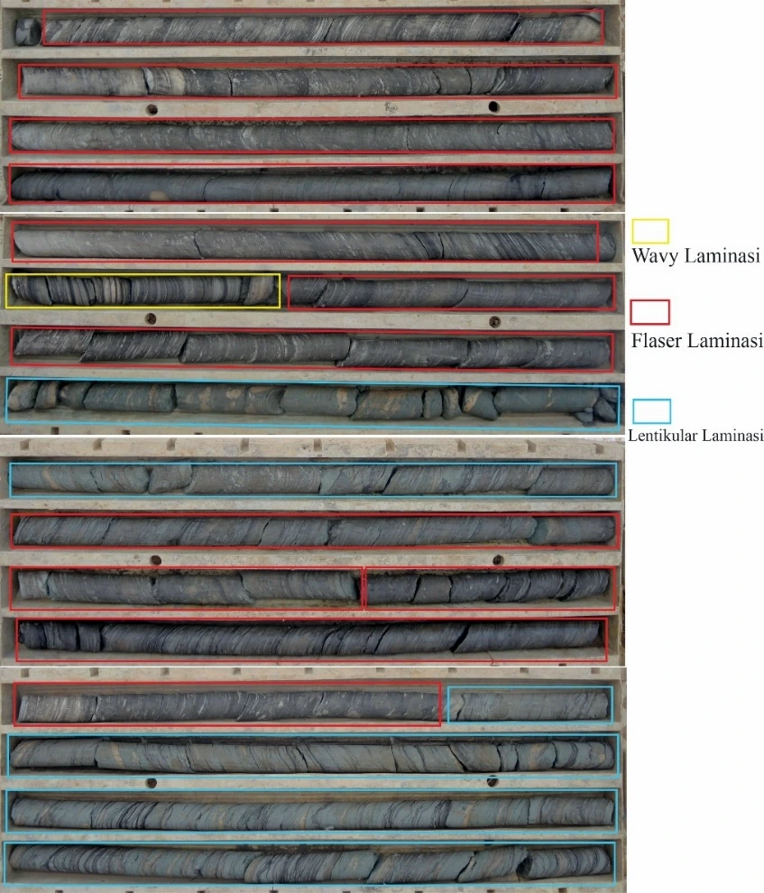 B2–C interburden core record
