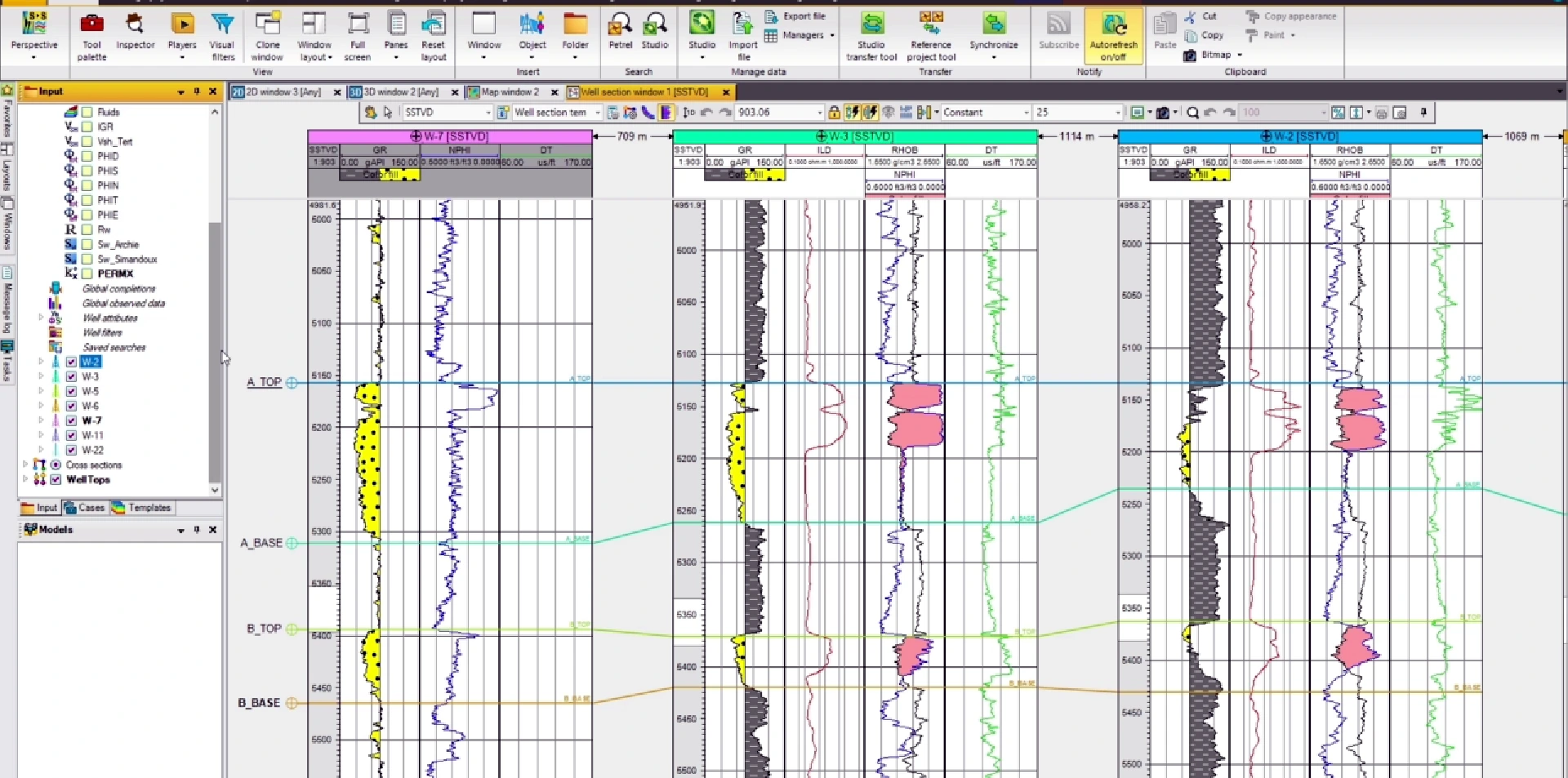 Project data organization