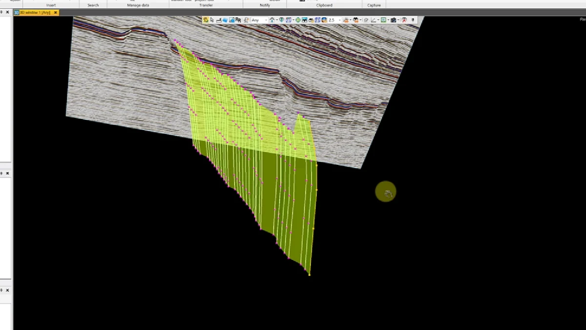 Alternative fault-surface geometry against seismic control