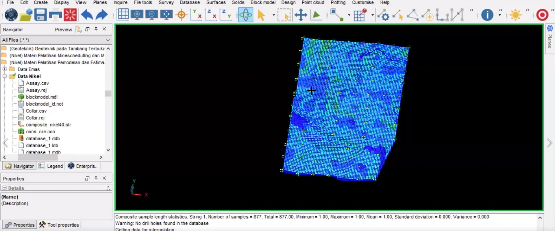 Topographic integration