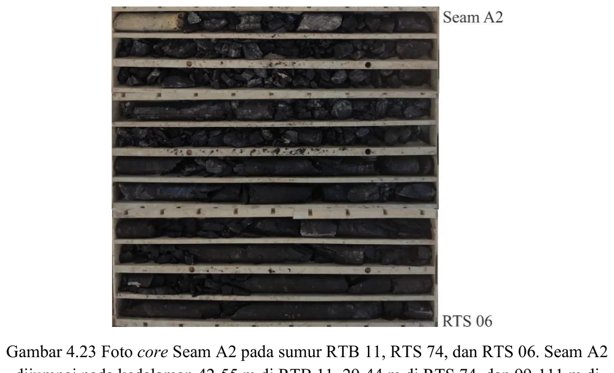 Core photographs — Seam A2